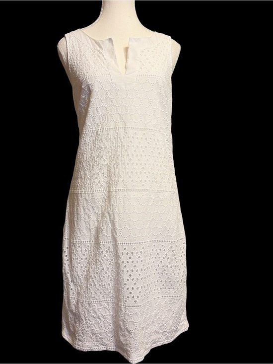 Banana Republic Factory Dresses & Skirts - Banana Republic Factory White Eyelet Shift Dress